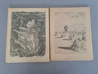 Les Maitres de la Gravure contemporaine, Editions Manuel BRUKER, deux  - Photo 1