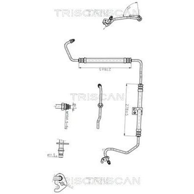 FORD - Flexible de direction assistée haute pression - Avec …