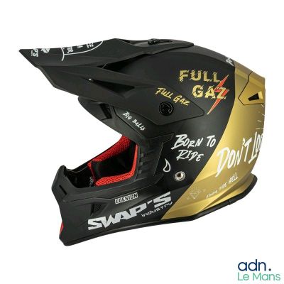 a close up of a helmet on a white background