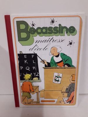 une image représentant un livre devant lequel se tient un enseignant