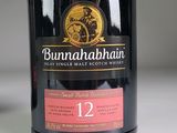 a bottle of bunnahahain 12 years old scotch whisky