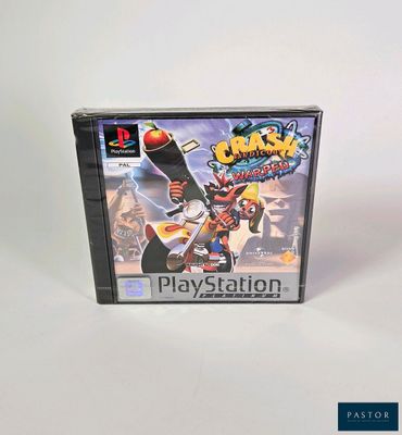 La boîte du jeu « Guitar Hero » pour PlayStation est posée sur une surface blanche.