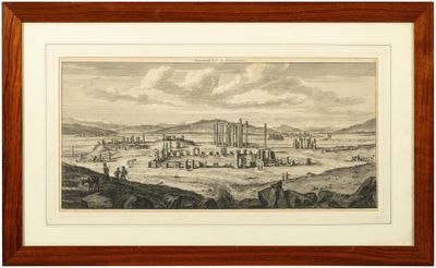 Cornelis de Bruyn Première vue de Persépolis et