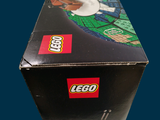 a black box with a picture of a golf player on it