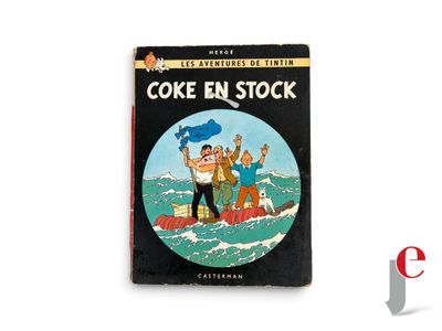 the cover of the book coke en stock is shown on a white background