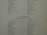 an old book with a bunch of different names on it