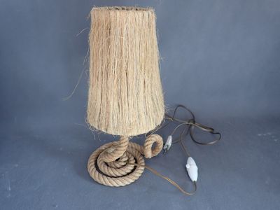 ADRIEN AUDOUX (1904-1979) & FRIDA MINNET (1906-1997) Lampe à…