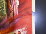 a poster of a woman and a man on a horse