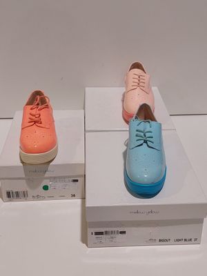 Lot de 3 - MELLOW YELLOW - Chaussures derbies vernies à plat…
