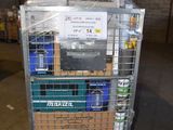 a cart that has a lot of items in it