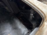 a car that has been left in the garage
