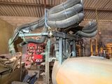an image of a boat being worked on in a workshop