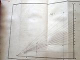 someone is holding a book with a drawing of a line on it