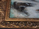 a picture of a picture of a painting on a wall