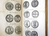 a book with a bunch of coins on it