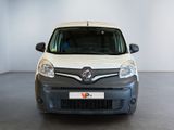 a picture of a white van parked in a garage