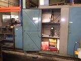 a machine that is sitting inside of a building