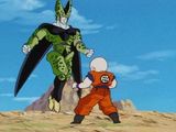 dragon ball gohan and son gohan fighting in the desert