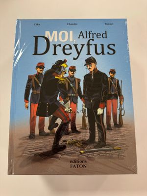 a book with a picture of a group of men in uniform
