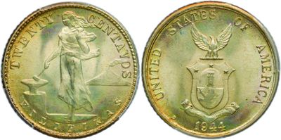 a close up of a coin with a woman on it