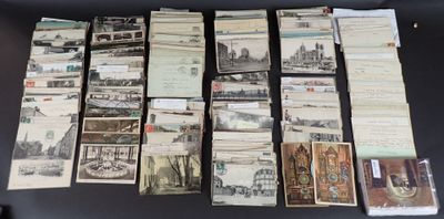 1 carton/boites avec environ 450 cartes postales anciennes e…