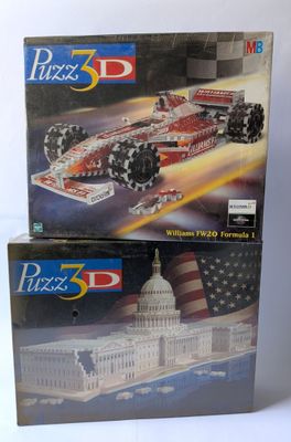 deux boites de legos du capitole des etats-unis et du batiment du capitole des etats-unis