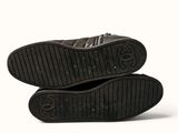 a pair of shoes that are sitting on top of each other