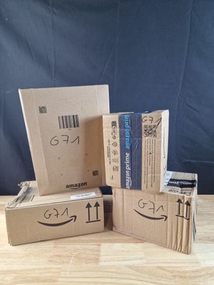 Lot de 4 colis Mystere (Retour Amazon,NPAI, Adresse incomplete, Destoc