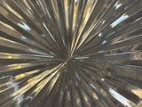 a close up view of a sunburst in the sky