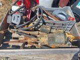 a box full of tools sitting on the ground