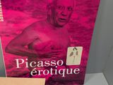 an image of a book with a picture of a man in a swimming pool