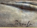 an image of a painting of a fish on a table