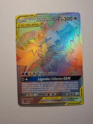 "Collection-PokÉMon-Carte : Trio LÉGendaire GX (Sulfura ÉLec…