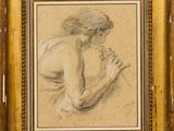 le dessin d'une femme tenant une cigarette à la main