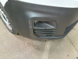 a close up of a car ' s front bumper