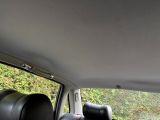 a view of the back seat of a car from the passenger seat