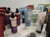 many different types of skin care products on a table