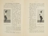 two pages of a book with a picture of a man holding a golf club