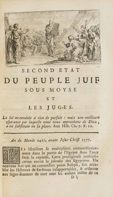 an old book with a picture of a man standing in front of a group of people