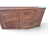 an image of a wooden cabinet with a glass top