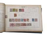 a book with a lot of stamps on it