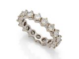 a diamond eternity ring, by van cleef