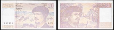 two pictures of a picture of a person on a bank note
