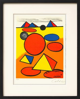Alexander Calder: Tableau "Hommage à San Lazzaro" (1975)
