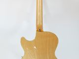 an image of a guitar on a stand against a white background