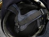 a helmet that is sitting on top of a table