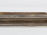 an image of a wooden tray with a handle on a white background