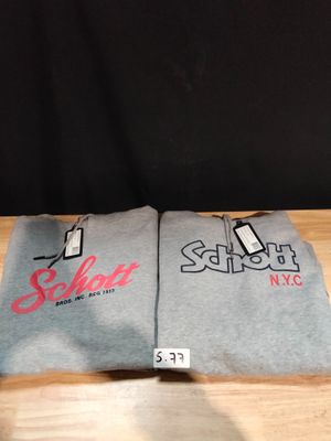 Lot de 2 sweats à capuche Schott Taille XL