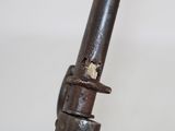 a close up of a metal pole with a rusted handle