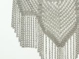 a close up of a silver necklace on a mannequin mannequin mannequin mannequin mannequin mannequin mannequin manne
